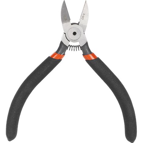 Mini-Diagonalzange (5 Zoll) – Drahtschneider – federbelasteter Griff – Elektriker-Handwerkzeug