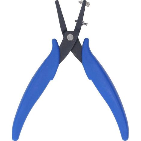 Poinçon à métal 1,6 mm - Pour tôle/plastique avec manche en PVC