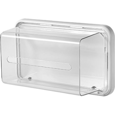 1 Porte-mouchoirs magnétique, support sacs poubelle, plastique imperméable, pour cuisine, garage, atelier (1/5)
