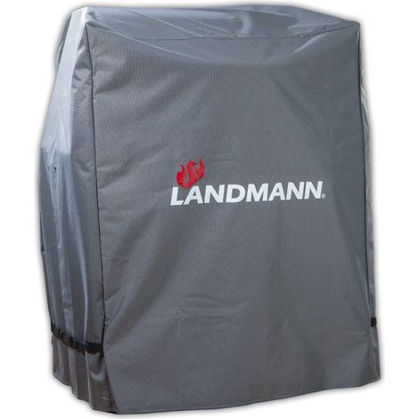 Landmann cofano di protezione dalle intemperie  Robusto tessuto in poliestere  Resistente ai raggi UV, impermeabile e traspirante  Adatto a Dorado & Black Taurus 440 [60 x 80 x 120 cm] (1/5)