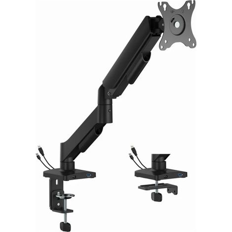 Gembird MA-DA1U-01 Soporte para monitor 81,3 cm (32") Escritorio Negro (1/4)