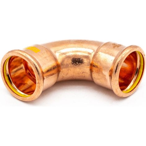 PrimaPress Copper 35mm 90 Degree Elbow - Gas & Water Fitting (1/3)