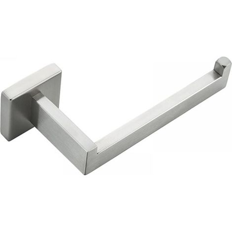 Silver Toilet Paper Holder, Stainless Steel Toilet Paper Roll Holder for Bathroom and Kitchen (Square) MUMU (1/4)