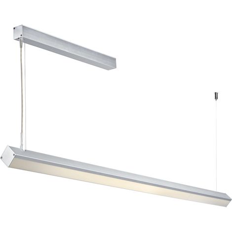 ASY LED Suspension 1185mm gris LED intég. 22W 4000K 2500lm ARIC 50564