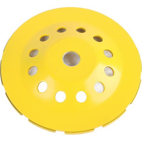 Disque diamant double rang 115/125/180mm pour coupe béton brique sur meuleuse d'angle (1/5)