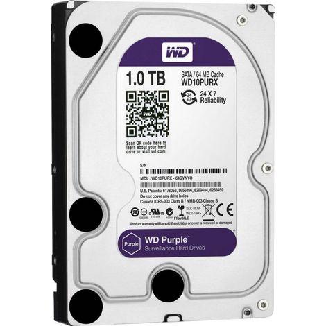 Disco Duro Western Digital WD Purple 1TB IluminaShop