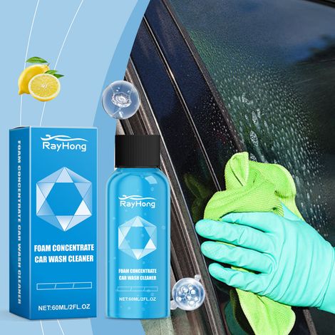 Mousse de lavage auto, soin de la peinture, détachage, entretien et liquide de lavage rafraîchissant – 60 ml (1/5)