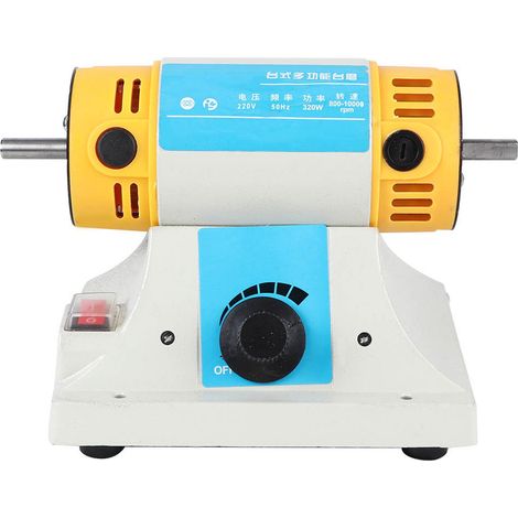 Machine de polissage et de brunissage électrique multifonctionnelle, ponceuse, machine à sculpter le jade et à meuler le bois, prise UE 220 V (1/5)