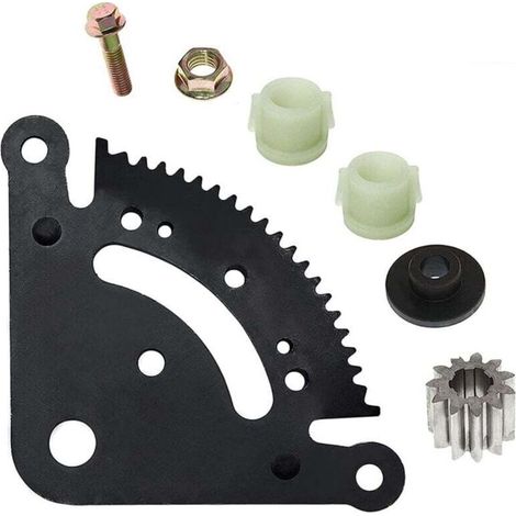 Kit di riparazione del pignone dello sterzo per trattorini rasaerba John Deere serie LA. Codici ricambio compatibili: GX21924BLE, GX20053, GX20054 e GX21994.