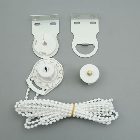 28-mm-Rollogriff, Universalsteuerung, Rollozubehör, 3 Meter Zugschnur, Gummistopper (1/5)
