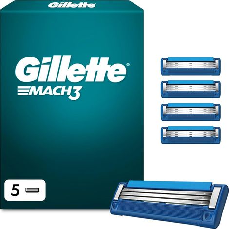 Gillette Mach3 Turbo 3D  Systemklingen 5er