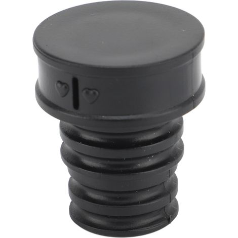 Bidet de randonnée compact ultraléger durable étanche pratique pour voyage camping toilettes, en ABS noir 13g, kit 1 bidet 4 anneaux (1/5)