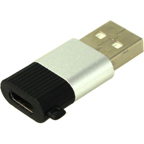 Adattatore Da USB Type C Femmina a USB-A Maschio Con Portachiave Incluso (1/3)