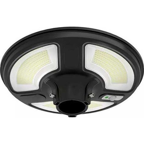 V-TAC Lampada Solare LED da giardino 7,5W con Sensore di movimento, Telecomando e timer IP65 Bianco Freddo