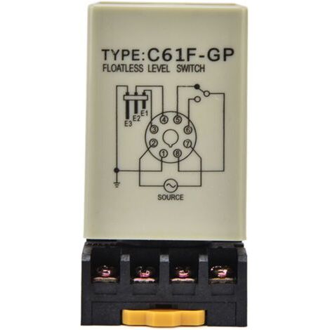 Relais de Niveau Sans Flotteur C61FGP à Coque Ignifuge et Haute Précision pour Contrôle d'Eau (1/5)