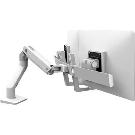 ERGOTRON Ergotron HX Dual Monitorarm, Tischhalterung (weiß) (45-476-216)