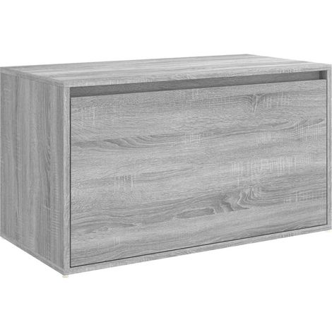 Maison Exclusive - Flurbank 80x40x45 cm Grau Sonoma Holzwerkstoff (1/5)