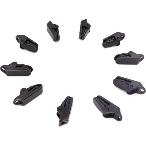 Clip pour Bâche de Tente et Auvent – 10 Pinces en Plastique Robustes pour Camping, Toile de Protection et Activités en Plein Air (1/5)