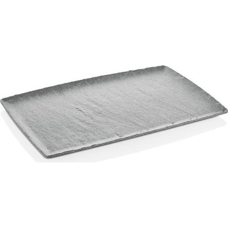 Plat rectangulaire en granit gris GN 1/1 530x325 mm - Finedine (1/3)