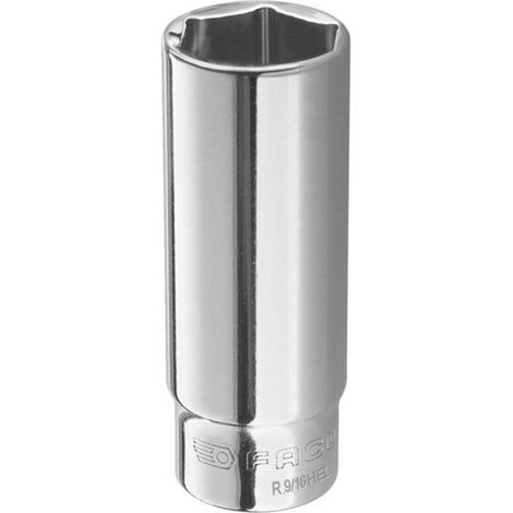 R.1/8HEL - Vaso largo de 1/4", 6 puntas, 1/8"