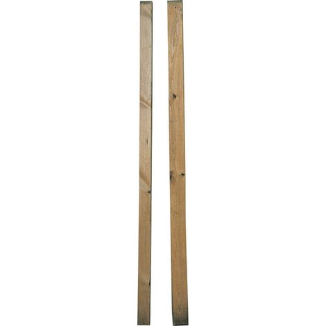 POSTE DE ANCLAJE CUADRADO MADERA DE PINO 9 X 9 X 180CM
