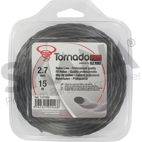 FILO TAGLIABORDI TWISTATO 2,7MM RIF 1517005 COMPATIBILE OZAKI TORNADO