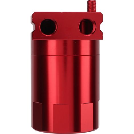 Séparateur d'huile en aluminium pour Chevy Silverado 1500, réservoir de piège à carburant rouge, collecteur de vapeur d'huile, pièce de rechange compatible, filtration efficace, accessoire moteur dura (1/5)
