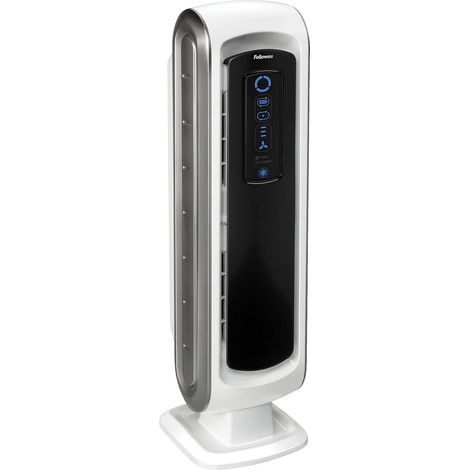Purificador de aire fellowes aeramax dx5 rendimiento hasta 12m2 filtro hepa / carbono 180x214x700 mm (1/5)