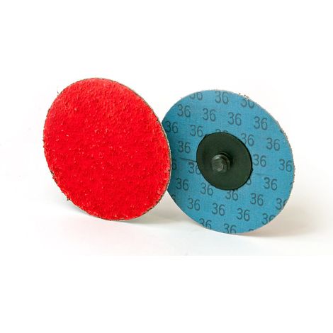 Disco Ceramico D.75  GR.80 - Abrasivo con additivo refrigerante Rosver 25 pz