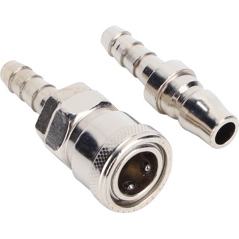Raccord pneumatique G1/4, raccord rapide autobloquant de type C pour tuyau d'air et outils pneumatiques (1/5)