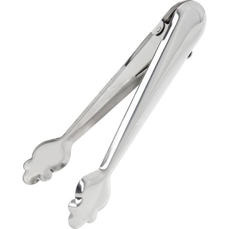 Pinza per ghiaccio in acciaio inossidabile. Con apertura a molla (1/4)
