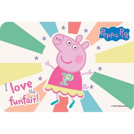 Tovaglietta-tappetino da colazione di Peppa