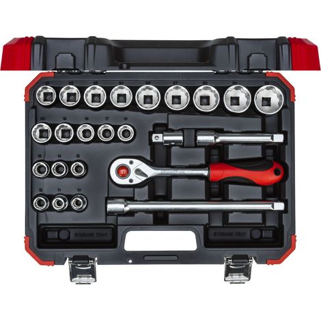 Gedore RED R69013024 Jeu de douilles 24 pièces 3300056 (1/5)