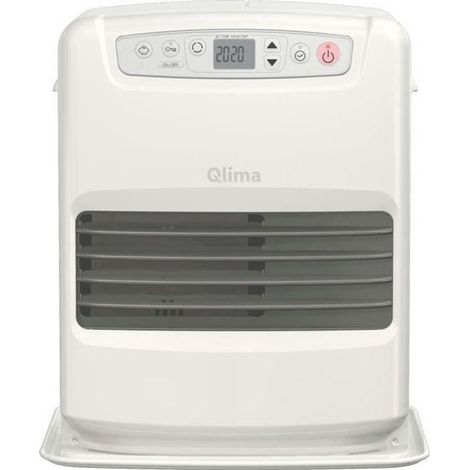 QLIMA SRE3430C2 Elektrischer Petroleumofen 3 kW für ein Volumen von 120m3/48m2, Geruchsschutzsystem, Temperaturregelung