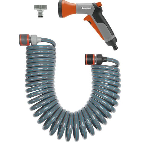 GARDENA Kit de manguera de riego enrollable 10 m con pistola de riego (4647-20)