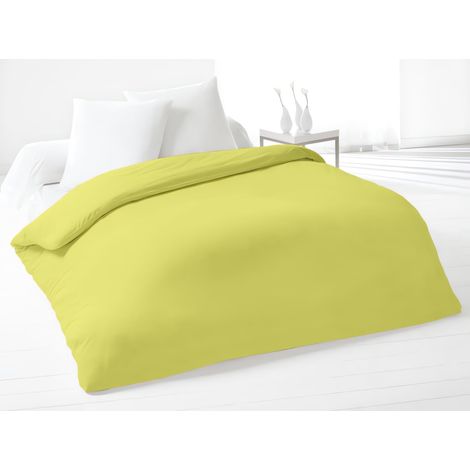 Housse de Couette Coton Vert 240 x 220 cm