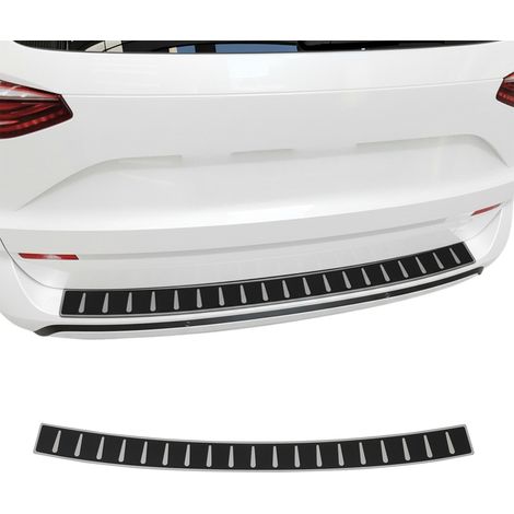 OMAC Ladekantenschutz für VW Multivan T7 2022-2026 Edelstahl carbon foliert (1/5)