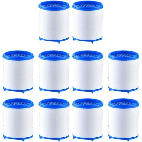 Lot de 6 filtres à eau pour robinet, filtration double en coton PP et bille de sulfite pour une eau plus saine (1/5)