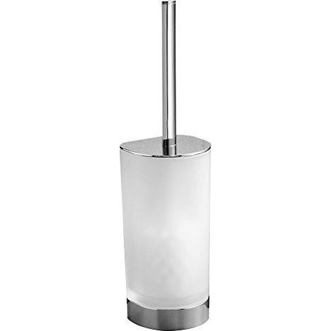 GEDY 55331300200 Kent Escobillero Suelo Cromo/Cristal satinado - ref: 55331300200
