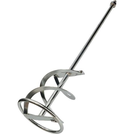 Mélangeur de mortier spirale 140 mm Filetage M14 pour ciment, plâtre, peinture (1/5)