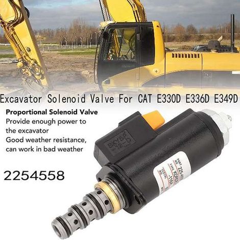 Le modèle 225-4558 convient aux électrovannes CAT Caterpillar. (1/4)