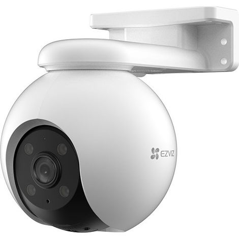Ezviz – Caméra de surveillance extérieure 3K Wi-Fi motorisée – Détection humaine et véhicules – Rotation automatique – Zoom 4x