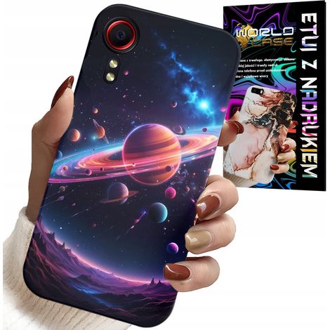 Custodia per Samsung Galaxy XCover 7 - Spazio, pianeti, stelle, galassia, retro (1/5)