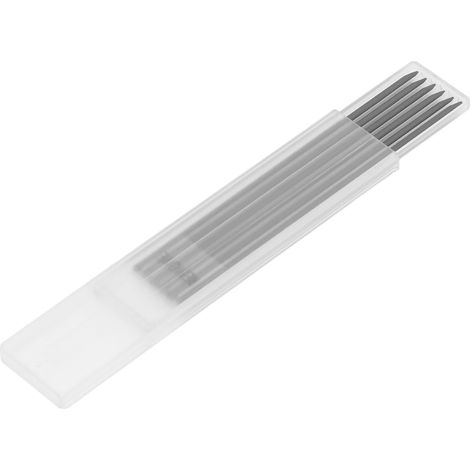 Ersatzminen für Zimmermannsbleistifte, 24 Stück, 2,8 mm, schwarze Graphitmine, langlebige Nachfüllmine für Tischler- und Holzbearbeitungsarbeiten (1/5)