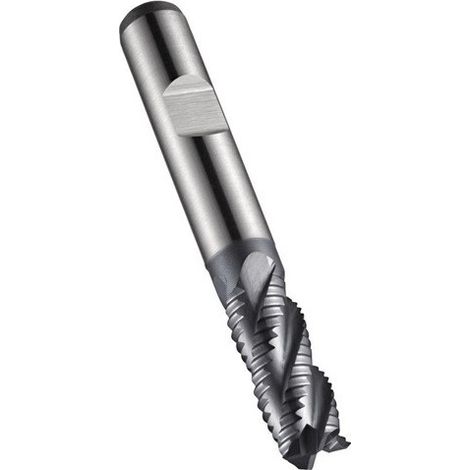 Fresa C908 DIN 844 K D.8mm corte-L.19mm HSS-E-PM ALCRONA 35Grad Z.4 D