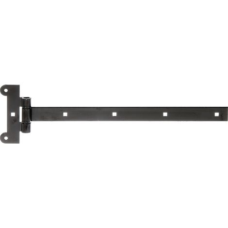 Penture Festonnée Noire 400mm Esthétique Rustique Et Robustesse - Alberts