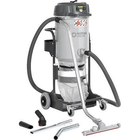 Aspirateur eau et poussières de sécurité Nilfisk VHS 120 CB HC Bâtiment