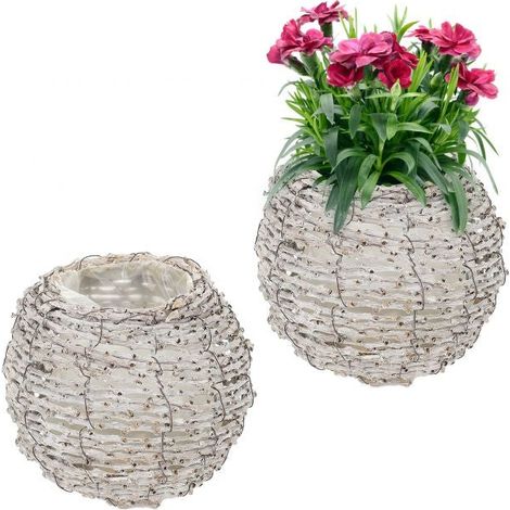 Vaso da fiori rotondo - set da 2 (1/5)