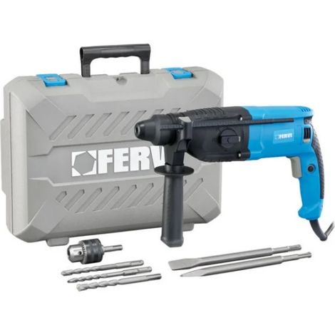 Fervi FFRH08003A-B Marteau SDS-Plus 800 W