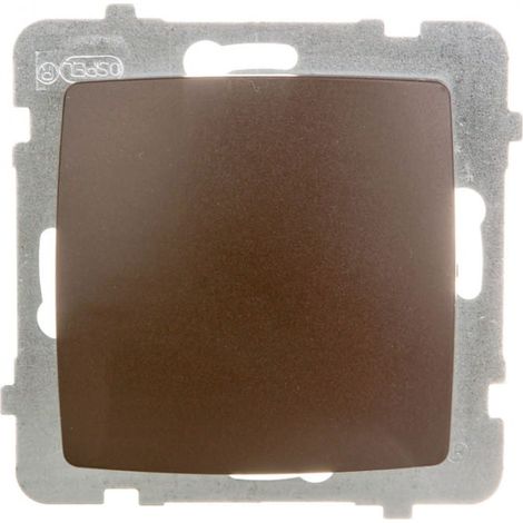 Conector 煤nico Karo color chocolate met谩lico 艁P-1S/m/40